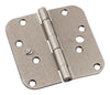 National Hardware 4 in. L Satin Nickel Door Hinge (Pack of 5)