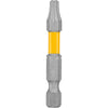 DeWalt Max Fit Torx T10  S X 2 in. L Power Bit S2 Tool Steel 2 pc