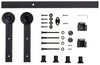 National Hardware 1-1/2 in. H X 72 in. W Steel Door Hardware Kit