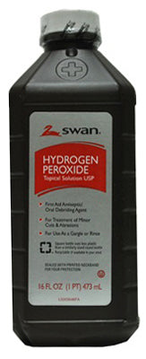 Hydrogen Peroxide, 16-oz.