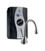 InSinkErator Involve 2/3 gal Black Hot Water Dispenser Stainless Steel