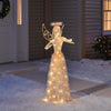 Celebrations LED Warm White 52 in. Angel Yard Decor