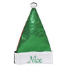 Dyno Green/Red Naughty/Nice Santa Hat (Pack of 12)