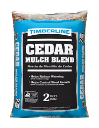 Timberline Brown Cedar Mulch 2 cu ft