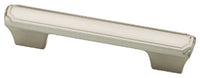 Cabinet Pull, Theo Pattern, Satin Nickel, 3 or 3.75-In.