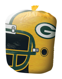 Stuff-A-Helmet  Green Bay Packers  57 gal. Lawn & Leaf Bag  Twist Tie  1 pk