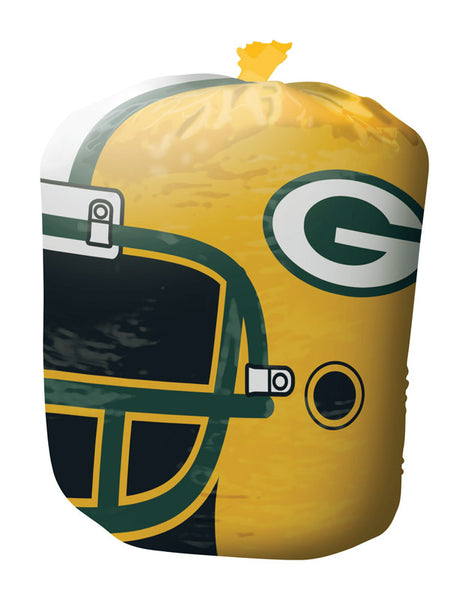 Stuff-A-Helmet Green Bay Packers 57 gal. Lawn & Leaf Bag Twist Tie