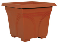 Dynamic Design DP1510TC 15" Terra Cotta Medallion Deck Planter (Pack of 10)