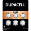 Duracell Lithium 2032 3 volt Electronic/Thermometer/Watch Battery 6 pk