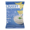 Quest Nutrition Ranch Tortilla Style Protein Chips, Ranch - Case of 8 - 1.1 OZ