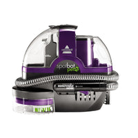 Bissel SpotBot Pet 3A Purple Standard Filtration Bagless Carpet Cleaner 12.5 H x 17 W x 9 D in.