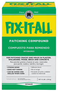 Custom Building Products Fix-It-All Interior Patching Compound, 4.5 lbs.