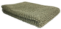 J & M Home Fashions 7137 22 X 30 Olive Green Popcorn Rug