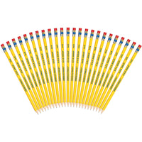 Rose Art #2 HB Lead Pre-Sharpened USA Gold Standard Yellow Pencils 4.5 H in.