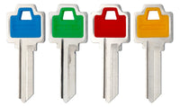 Ilco Weiser Colored Plastic Head Key Blank (Pack of 5)