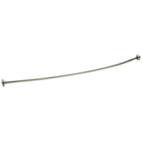 Liberty Hardware  Shower Rod  1 in. H x 1 in. W x 72 in. L Steel