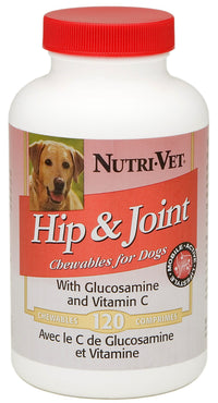 Nutri Vet Nutritionals 00285-8 Hip & Joint Liver Flavor Chewables 120 Count