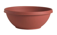 Bloem 7.3 in. H X 18 in. D Resin Bowl Terrabowl Terracotta