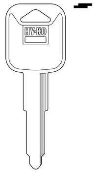 Hy-Ko Traditional Key Automotive Key Blank Double sided For General Motors (Pack of 10)