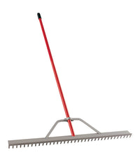 Corona 61 in.   L X 36 in.   W Aluminum Landscape Rake Aluminum Handle