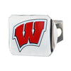 University of Wisconsin Hitch Cover - 3D Color Emblem