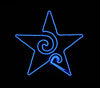 Star Bright  LED Neon Dimming Star  Silhouette  Blue  Metal/Plastic  1 pk