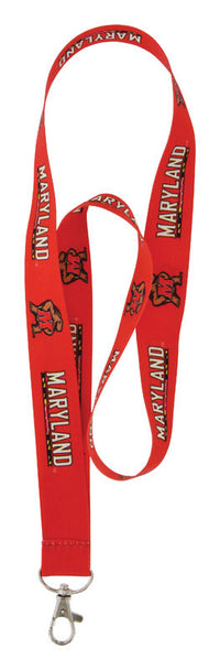 Hillman University of Maryland Polyester Green Decorative Key Chain Lanyard (Pack of 6)