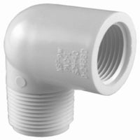 Genova Products 32707 3/4" PVC 90° Street Elbow (Pack of 10)