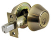 Ultra Security Antique Brass Metal Double Cylinder Deadbolt