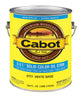 Cabot O.V.T. Solid Tintable 6701 White Base Oil-Based Stain 1 gal. (Pack of 4)