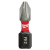 Milwaukee Shockwave Phillips #2 X 1 in. L Screwdriver Bit Steel 5 pk