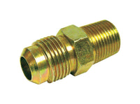 JMF Company 1/2 in. Flare X 1/4 in. D MPT Brass Connector