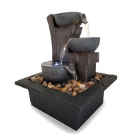 Danner Manufacturing 03801 8-1/2 X 7-3/8 X 10-1/8 Black Aura Tabletop Meditation Fountain