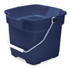 Rubbermaid FG296400ROYBL 12 Qt Royal Blue Plastic Roughneck™ Bucket