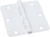 National Hardware 3.5 in. L White Door Hinge 3 pk