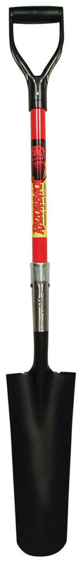 Razor-Back 46.75 in. Steel Drain Spade Fiberglass Handle