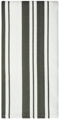 Kitchen Towel, Jacquard Woven Cotton, Nickel, 20 x 30-In. (Pack of 4)