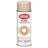 Krylon Stone Coarse Textured Travertine Tan Coarse Stone Finish Spray 12 oz (Pack of 6)