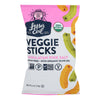 Lesser Evil - Veggie Sticks Himalayan Pink Salt - Case of 9 - 4.5 OZ