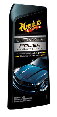 Meguiar's Ultimate Polish Pre-Waxing Glaze Auto Polish 16 oz. for Eliminating Fine Swirl Marks