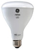 GE Lighting 43073 8 Watt E26 BR30 Frosted Soft White LED Dimmable Relax HD Light Bulbs 4 Count