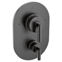 Matte black Posi-Temp(R) with diverter tub/shower valve only