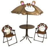 River Cottage Gardens Pb102 Kid'S Monkey Patio Set 4 Piece Set