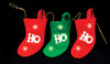 Sienna  Red/Green  Stocking Light Set  Christmas Decor