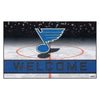 NHL - St. Louis Blues Rubber Door Mat - 18in. x 30in.