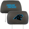 NFL - Carolina Panthers  Embroidered Head Rest Cover Set - 2 Pieces