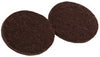 Shepherd Hardware Self-Adhesive Pad 5 mil X 2 in. W X 2 in. L Felt Brown 4 pk