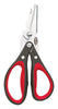 Chef'n FreshForce 3-3/4 in. W X 10-1/4 in. L Gray/Red Stainless Steel Utility Scissors