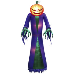 Gemmy LED Prelit Pumpkin Reaper Inflatable | Max Warehouse