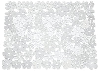 Interdesign Sink Mat Blumz 12.5" X 16" Clear